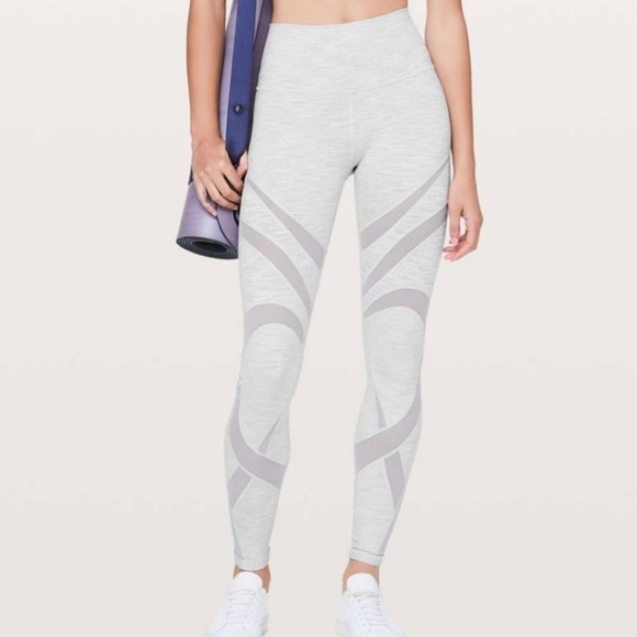 lululemon athletica Pants - Lululemon Wunder Under High Rise Mesh 28”